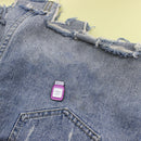 Clothing Bags Metal Women Men Lapel Pin Cartoon Bottle Drip Brooch (4) A