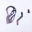 Hiking Camping Key Holder Keychain Clip Tool Screwdriver Wrench Carabiner