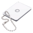 1pc Portable Emergency Floating Signal Mirror Suvival EDC reflective MirrorJA!c