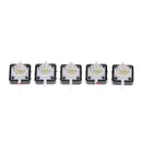 5pcs 12*12*7.3 White Tactile Push Button Switch Momentary Tact LED RNT 3C