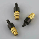 10pcs Brass Full Circle Adjustable Spray Water Mist Nozzle Barb Garden Spr EXR