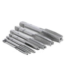 7Pcs 3mm-12mmm HSS Nitriding Metric Spiral Flute Screw Drill Thread Tap M3-M12
