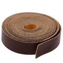 10m Leather Straps Strips Leather Crafts for DIY Bag Handle 15mm Deep Coffee