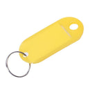 30 X Coloured Plastic Key Fobs Luggage ID Tags Labels Key rings with Name