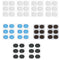 Drum Dampeners Gel Pads Silicone Drum Silencers Dampening Gel Pads Non-Toxi