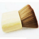 Big Bamboo Body Brush or Powder Brush with Soft Synthetic Hair Make Up Brus