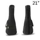 21 inch Ukulele Waterproof Guitar Cover Gig Bag Soft Case Light Gear -Black FT