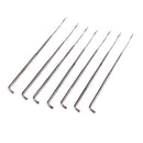 7 Pieces Spiral Shaped Needle Felting Kits Handle Holder Wool Felt Set Sewing