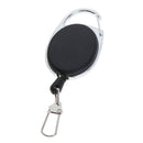 Steel Rope Chain Metal Recoil Retractable Key And  Key Chains Anti-loss