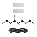 Replacement Kits Set for ILIFE A4S Vacuum Side Roller Brush Cleaner HEPA