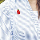 Red Tomato Sauce Brooch Fashion Badges Jacket Shirt Clothing Pins (Style 2)