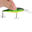 1pcs 11cm 10.5g minnow fishing lures plastic baits hard lures fishing hooks 8
