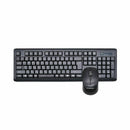 Sunrose Wireless Korean Keyboard Mouse Suit 104 Keys Keyboard+ Mouse Set Ho