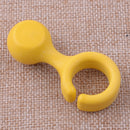 5Pc Easy-Use Clip On Desk or Table Rest Walking Stick Cane Holder Rack 6.2x2.8cm