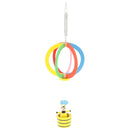 Wooden Hot Air Balloon Animal Ornament For Crib Window Home Decor Gift