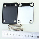 Chrome Plated 4 Screws Neck Plate For   Guitar Parts Supply