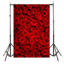 3x5ft Red Rose Studio Photography Photo Backdrop Background Wedding Party D