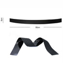 Black JDM Rubber Car Rear Bumper Protector Trunk Sill Plate Guard Scratch Pad