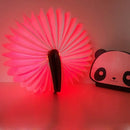 7 Color Book Light Usb Charging Colourful Cute Panda Book Light Night Lamp