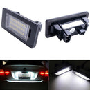 LED License Number Plate Light Lamp For BMW Black E39 E60 E61 E90 E93 E81 E82 1