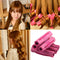 6pcs Magic Foam Sponge Hair Curler DIY Wavy Hair Travel Home Use Soft Hair  G6M1