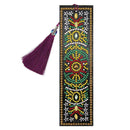 DIY Special Shaped Diamond Painting Leather Bookmark Tassel Book Marks Gift