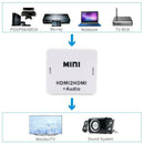 1080P Hdmi Extractor Splitter Hdmi Digital To Analog 3.5Mm Out Audio Hdmi2H I7B7
