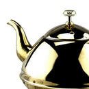 2L Tea Kettle Coffee Pot Steel Stovetop Teapot Stove Teakettles Golden