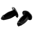 24Pcs Plastic Rivets Clip 3mm x 5mm x 11mm Black