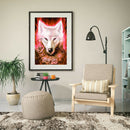 5D DIY Full Drill Diamond Painting Wolf Embroidery Mosaic Craft Kit Decor