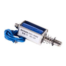DC 12V 1A 10mm Stroke Push Pull Type Open Frame Solenoid Electromagnet