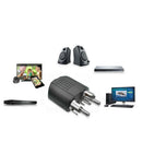 10xDual 2-RCA Male to 3.5mm Female Stereo Audio Converter Adapter RCA