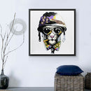 5D DIY Full Drill Diamond Painting Fashion Dog Cross Stitch Embroidery Gift