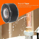 Waterproof Silicone PerformanceRepair Tape Bonding Wire Film Tape (Black)