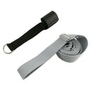 Yoga Ballet Adjustable Training Stretch Band Gym Fitness Equipment (Grey) A
