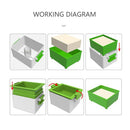 Plastic Tofu Press Mold Marinating Dish Remove Water From Tofu Tofu Presser
