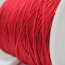 40m Red Nylon Chinese Knot Beading Jewelry Cords Thread DIY Crafts Dia 0.8 YRF