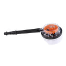 2 x 1/4inch Quick Connect Pressure Washer Rotary Brush Rotating Wash Brush