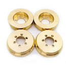 2Pcs Copper Internal Counterweight for 1.9 2.2 Inch Wheel Rims Axial Scx10  T2E4