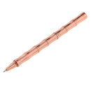 High Quality Brass 0.5mm Chrome Trim Gel Pen Writing Instrument Rose Red