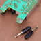 2pcs 3.5mm 3-Pole Male Audio Jack Plug Stereo Headphone DIY Connectors #gib