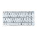 Replacement White UK Layout Laptop Keyboard for TOSHIBA Satellite S55T-B