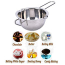 Universal Stainless Double Boiler, Melting Pot For Chocolate/Candy/Butter/C Q1S6