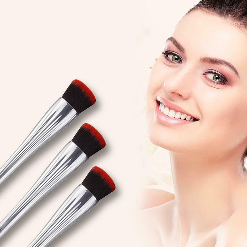 1pc Shell Makeup Brushes Cosmetic Foundation Powder Soft Beauty Tools(Flat) A