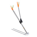Auto Fishing Rod Stand Pole Bracket Rod Holder Support Stand Telescopic Auto +