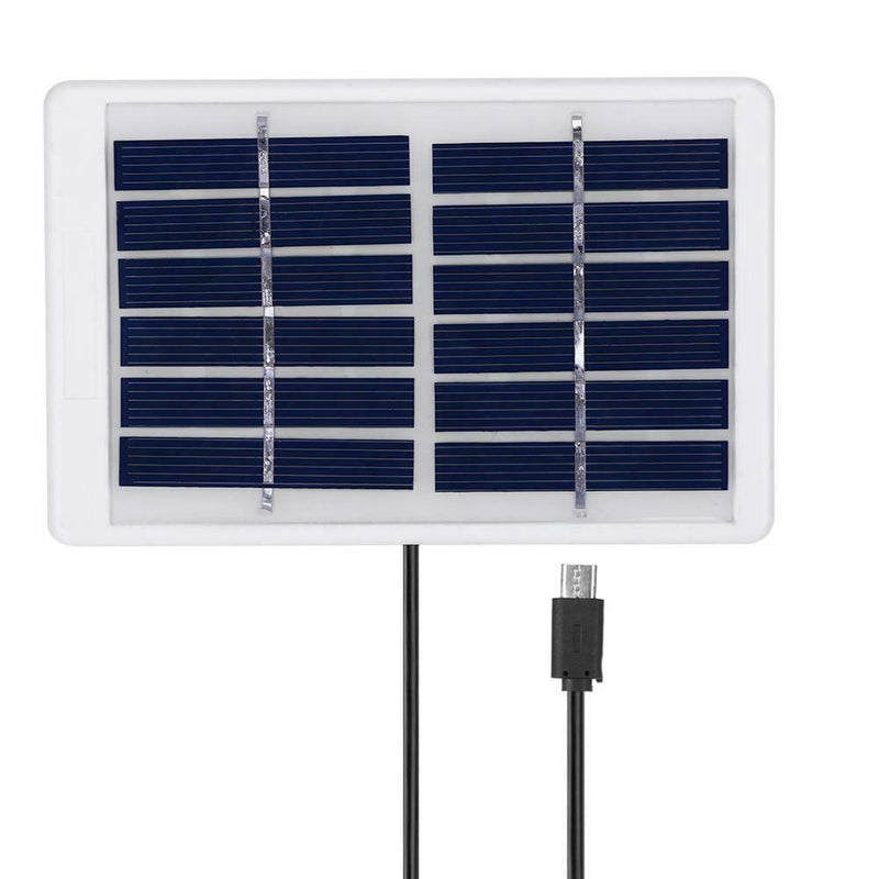 5 Modes 20 COB LED Solar Light USB Rechargeable Bulb Lamp (Solar Board