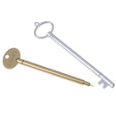 6pcs Golden Key Gel Ink Pen Kids Students Stationery Supplies Office Sch@V