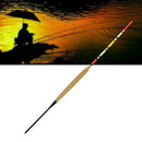 10pcs Portable Wood Light Stick Drift Tube Bobber Fishing Float Random Colo J8N3