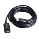 10M USB Extension Cable Male To Female Data Cable Signal Amplifier Extender