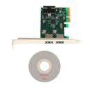 2Ports USB 3.1 Type A HUB to PCI-E PCI Express 4X Adapter Converter Card